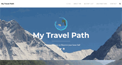 Desktop Screenshot of mytravelpath.com